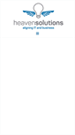 Mobile Screenshot of heavensolutions.com